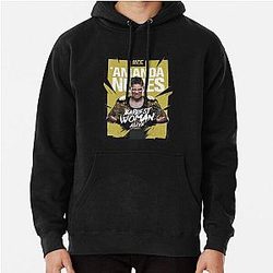 Amanda Nunes UFC Champion 9 Pullover Hoodie