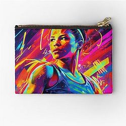 UFC Champion: Amanda Nunes - Reigning UFC Icon in Dazzling Glory Pouch
