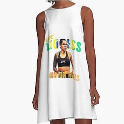 Amanda Nunes Lioness MMA UFC A Line Dress