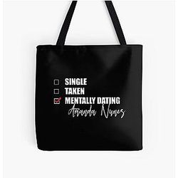 Mentally Dating Amanda Nunes Tote Bag