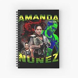 Amanda Nunes 90s Spiral Notebook