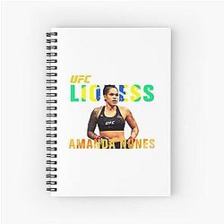 Amanda Nunes Lioness MMA UFC Notebook