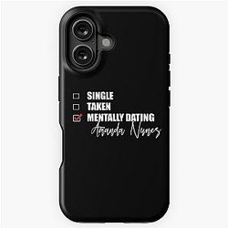 Mentally Dating Amanda Nunes iPhone Tough Case