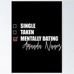 Mentally Dating Amanda Nunes Poster