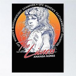 Amanda Nunes - The Lioness Essential Poster