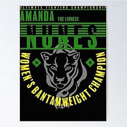 Amanda Nunes The Essential Poster