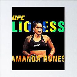 Amanda Nunes UFC Poster