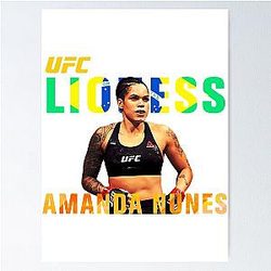 Amanda Nunes UFC Poster