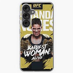 Amanda Nunes "Baddest Woman Alive" UFC Champion Essential Samsung Galaxy Soft Case