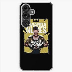 Amanda Nunes "Baddest Woman Alive" UFC Champion Samsung Galaxy Soft Case