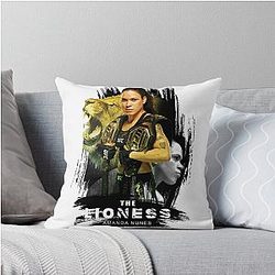 Amanda Nunes Throw Pillow