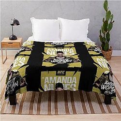 Amanda Nunes UFC Champion Throw Blanket