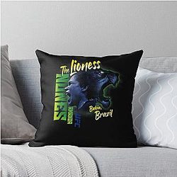 UFC Amanda Nunes Throw Pillow