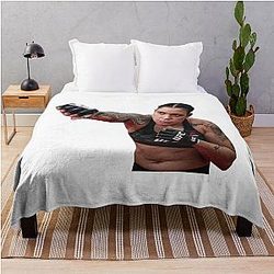 HOT Amanda Nunes Shirt Amanda Nunes Sweatshirt Funny Amanda Sticker Throw Blanket