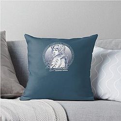 Amanda Nunes The Goat Throw Pillow