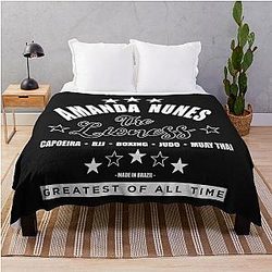 Amanda Nunes Greatest Throw Blanket