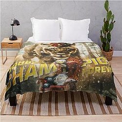 Amanda Nunes - Lioness - UFC Throw Blanket