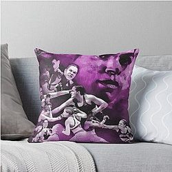Amanda Nunes The Lioness Throw Pillow