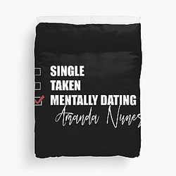 Mentally Dating Amanda Nunes Duvet Cover