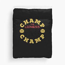 Amanda Nunes The Lioness Merch Duvet Cover