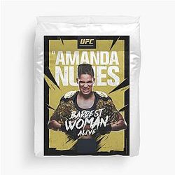 Amanda Nunes UFC Champion Duvet Cover