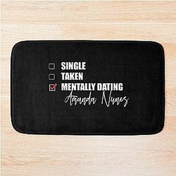 Mentally Dating Amanda Nunes Bathmat