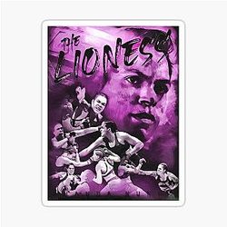 Amanda Nunes The Lioness Sticker