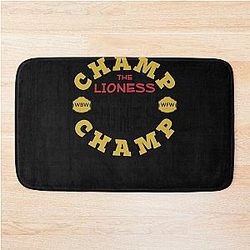 Amanda Nunes The Lioness Merch Bath Mat