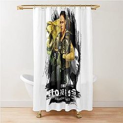 Amanda Nunes Lioness Shower Curtain
