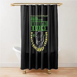 Amanda Nunes The Lioness Shower Curtain