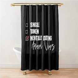 Mental Dating Amanda Nunes Shower Curtain