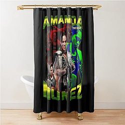 Amanda Nunes Vintage 90s Shower Curtain