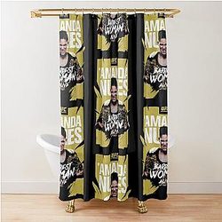 Amanda Nunes UFC Champion Shower Curtain
