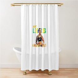Amanda Nunes Lioness MMA UFC Shower Curtain
