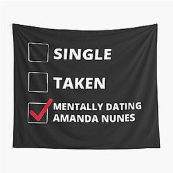 Mentally Dating Amanda Nunes Tapestry