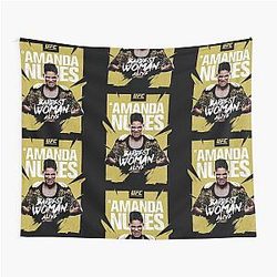 Amanda Nunes Baddest Woman Alive UFC Champion Tapestry