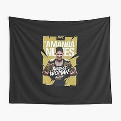 Amanda Nunes UFC Champion Tapestry