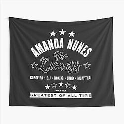 Amanda Nunes Greatest of All Time Tapestry