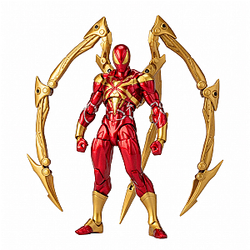 Red Kaiyodo Iron Spiderman TTPM1304 Featured Yamaguchi Action Figure
