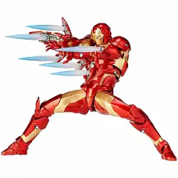 No.013 Iron Man MK37 Bleeding Edge Armor Amazing Yamaguchi Action Figure Toys