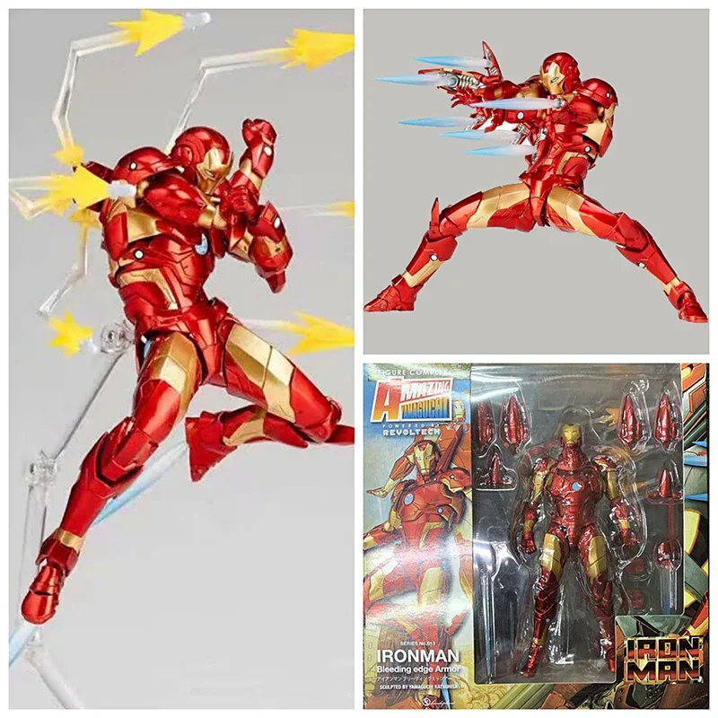 No.013 Iron Man MK37 Bleeding Edge Armor Amazing Yamaguchi Action
