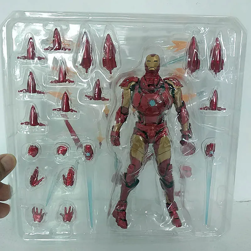 No.013 Iron Man MK37 Bleeding Edge Armor Amazing Yamaguchi Action