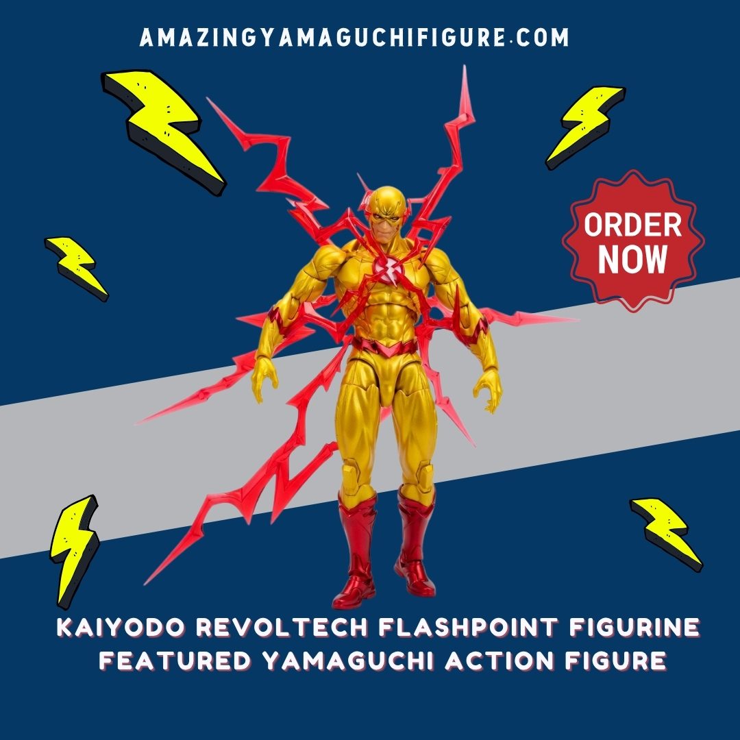 Kaiyodo Revoltech Flashpoint Figurine TTPM1304 Featured Yamaguchi Action Figure