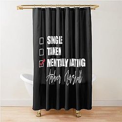 Mentally Dating Amber Marshall Shower Curtain