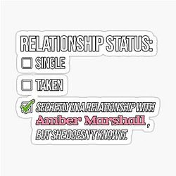 Amber Marshall Relationship Sticker