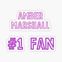 Amber Marshall Fan Sticker