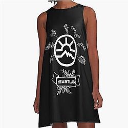 Heartland Ranch, Amy and Ty, Amber Marshall, Spartan, Horse, Farming, Horses A-Line Dress
