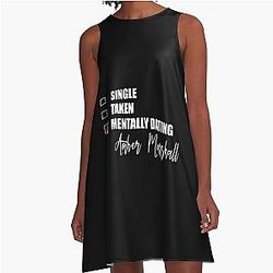 Mentally Dating A Line Dress