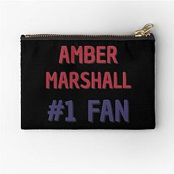 Amber Marshall Fan Zipper Pouch