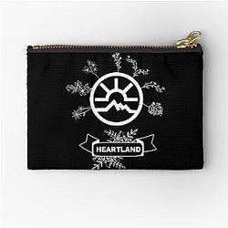Heartland Ranch Amy and Ty Amber Marshall Spartan Horse Farm Horses Zipper Pouch